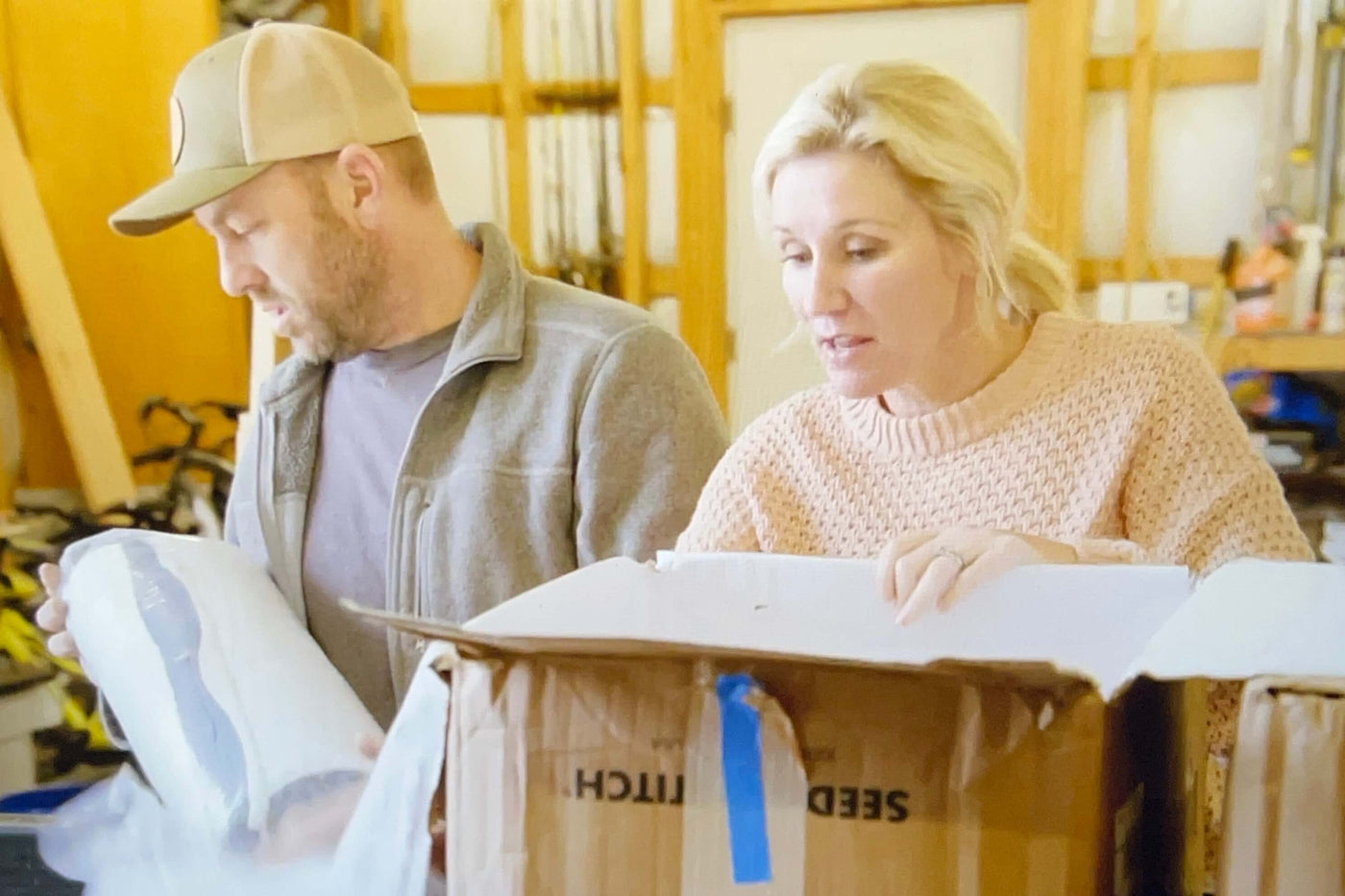 SeedtoStitch Made in USA Pillows featured on HGTV Fixer to Fabulous