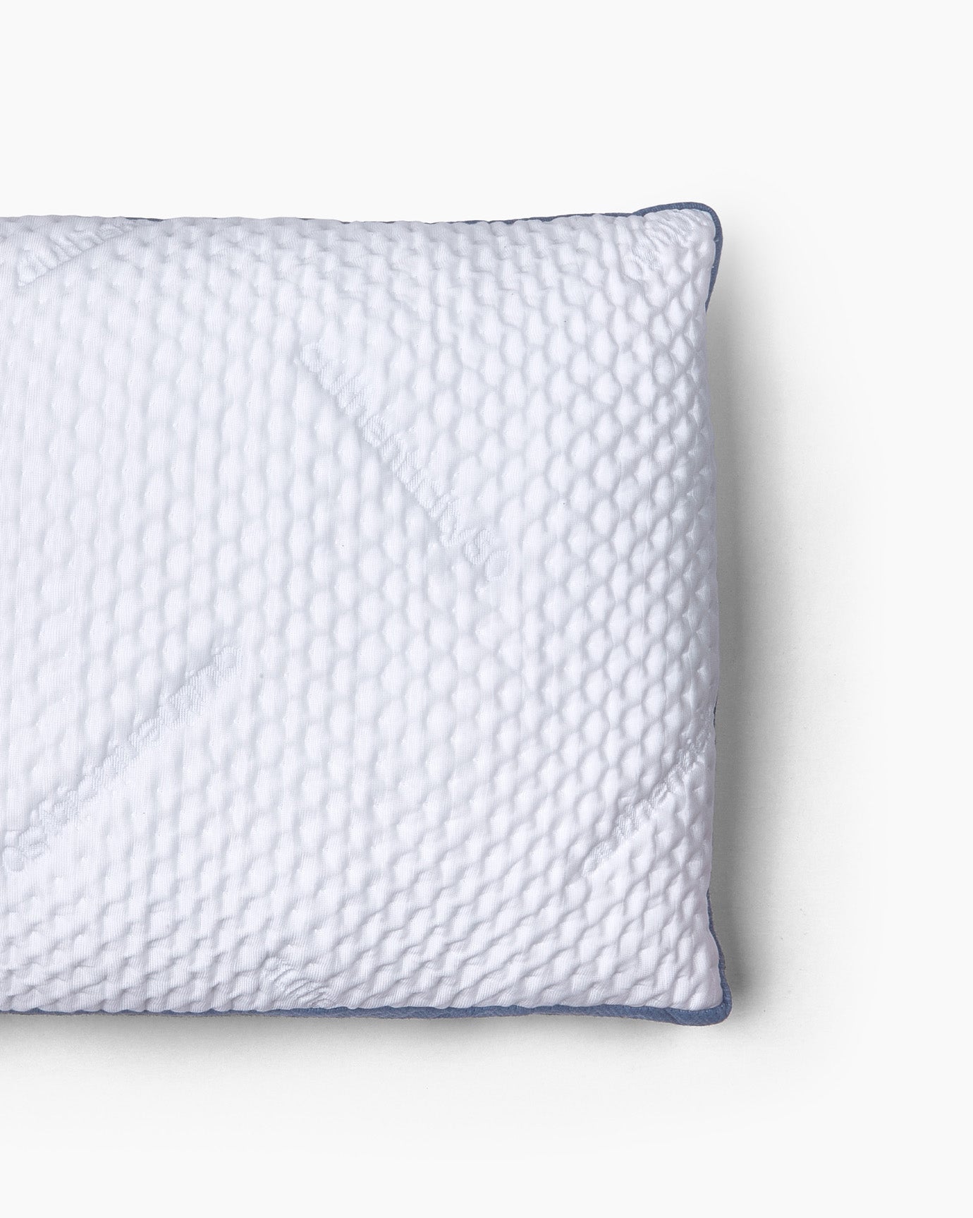 Top down view of an A50 Travel Pillow against a white background.