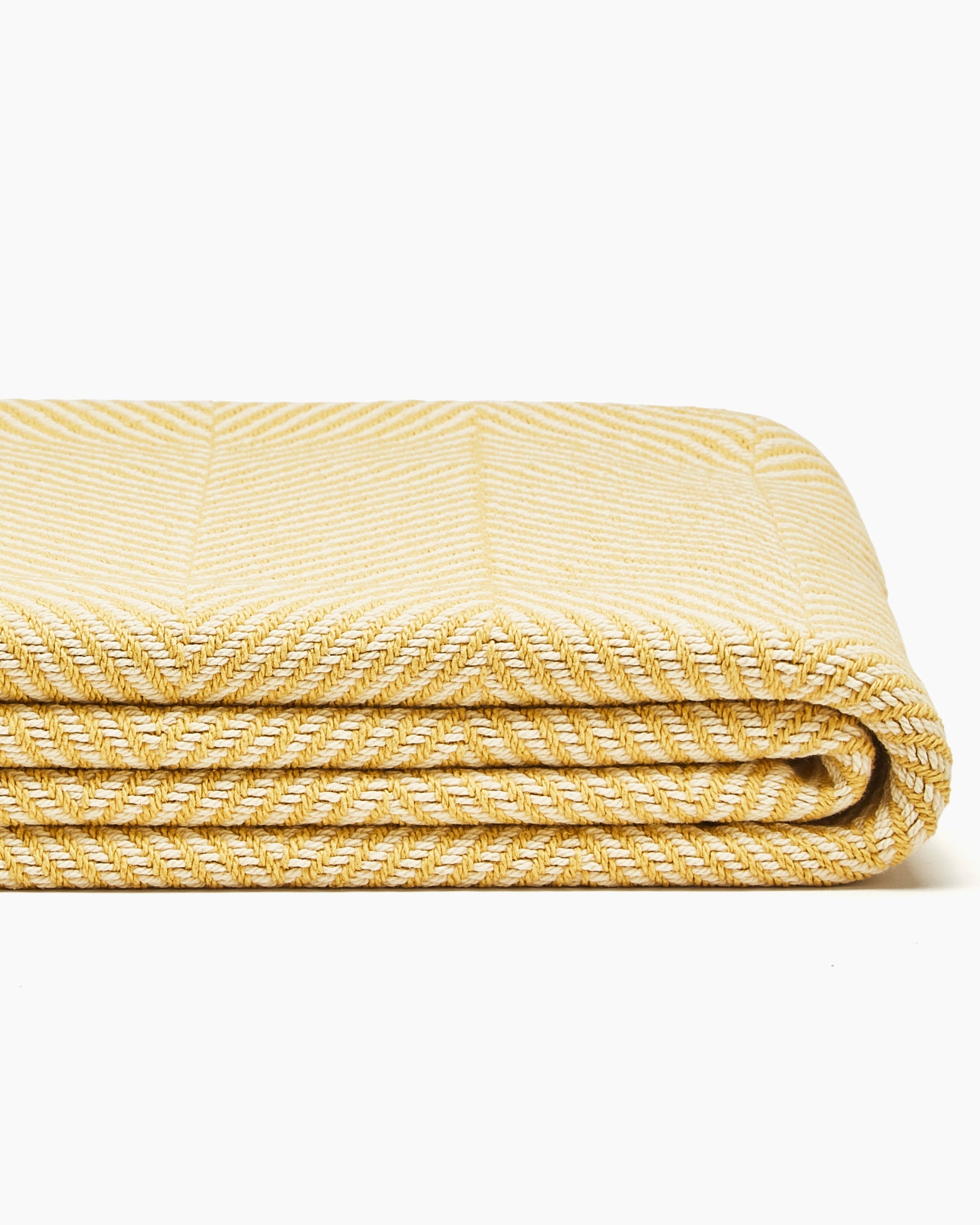 Mustard discount cotton throw